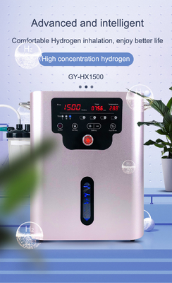 Nuovo idrogeno respirante all'ingrosso di arrivo 1500ml e macchina ossidrica di inalazione dell'ossigeno insieme