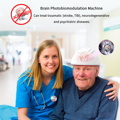 PDT Photobiomodulation Brain Helmet 810nm Brain Equipment terapeutico