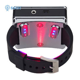 Dispositivo curativo del laser Cancro/di ipertensione, orologio di terapia laser con luce rossa/blu