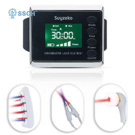 Dispositivo curativo a basso livello del laser, orologio di terapia laser per sangue di riduzione della pressione
