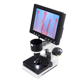 Macchina biochimica dell'analisi del sangue del microscopio di microcircolazione di analisi con lo schermo variopinto del LED