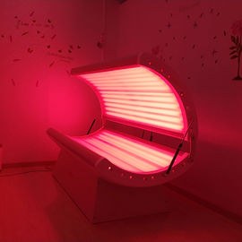 La macchina antinvecchiamento di bellezza del collagene di potere del letto 1.1kW di terapia della luce rossa ha personalizzato il colore
