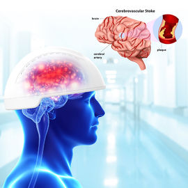 Terapia infrarossa della luce rossa del casco NIR della macchina 810nm di fisioterapia di salute