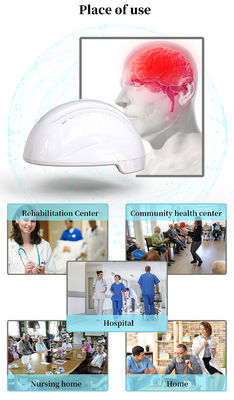 terapia di demenza di 256pcs LED 810 nanometro Brain Photobiomodulation Machine For Cerebral
