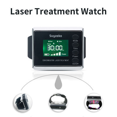 orologio di terapia laser a semiconduttore 220V per il trattamento del diabete