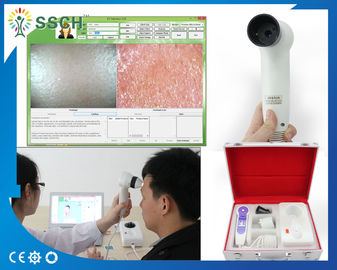 Multi funzione e sicurezza della pelle dell'umidità dell'analizzatore della macchina della pelle dell'analizzatore facciale di portata