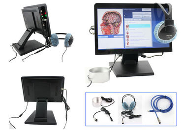 macchina diagnostica dell'analizzatore di salute del touch screen del nero di 8D Lris NLS per il controllo del corpo umano