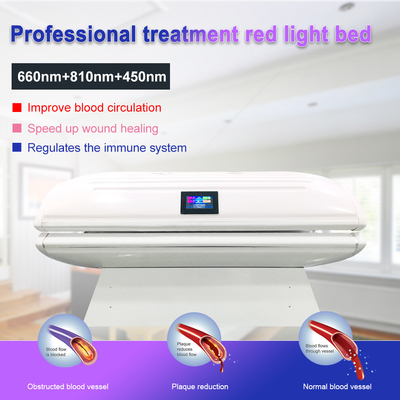 Ente fotodinamico leggero del centro LED di benessere dell'OEM di Suyzeko che contorna il letto di terapia di luce rossa di 635nm 880nm per uso commerciale