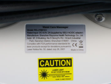 I modi domestici del portatile 5 di uso alleviano il massaggiatore del laser di Waistcare di sforzi della macchina di terapia laser indietro